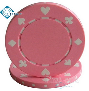 Pink Poker Chips