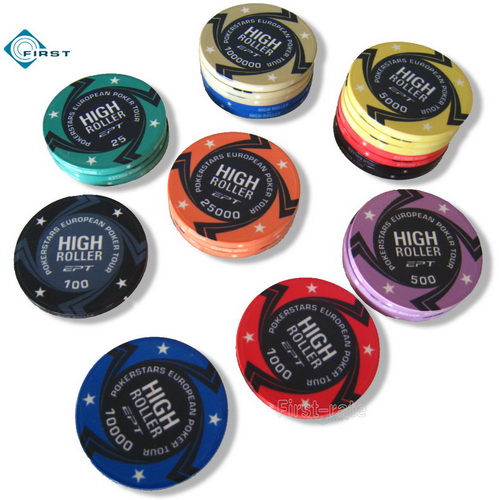 Ceramic Chips High Roller EPT Pokerstars